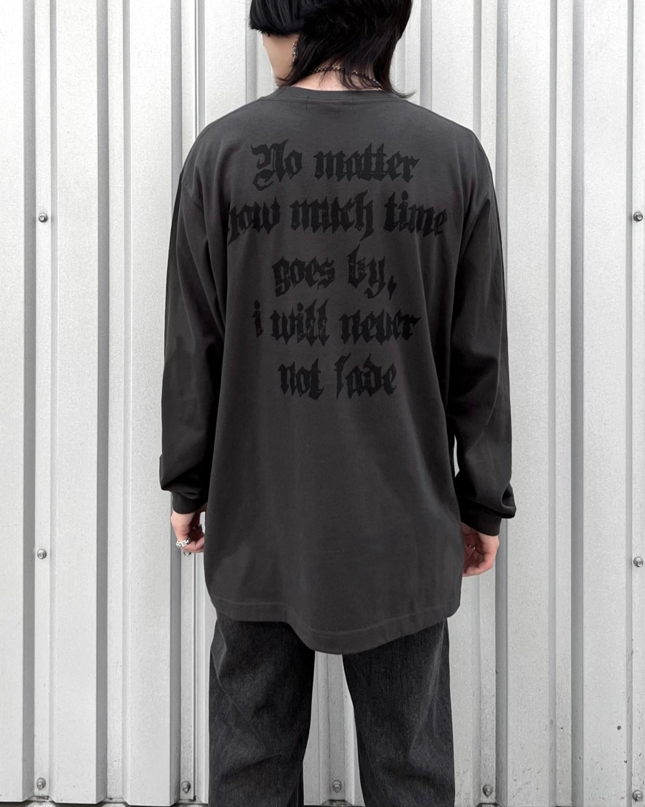 【即納】"Grunge long sleeve T-Shirt"