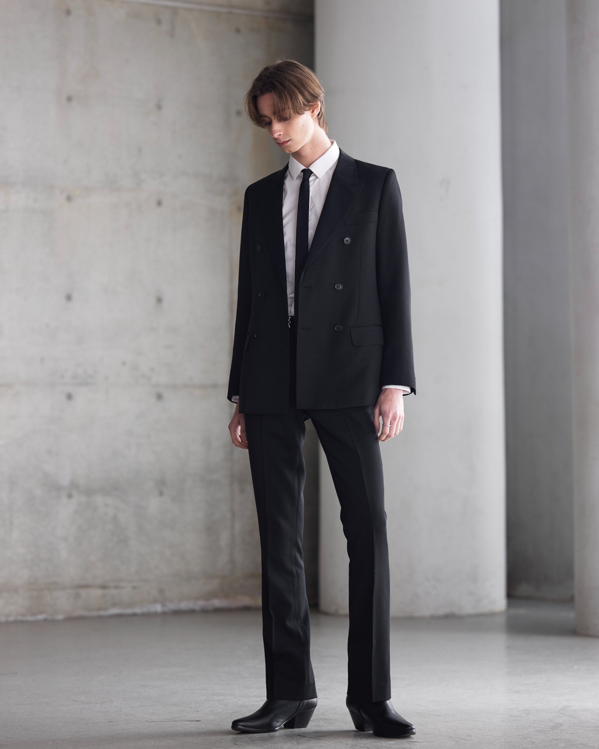 Double Breasted Wool Jacket” – PANERO