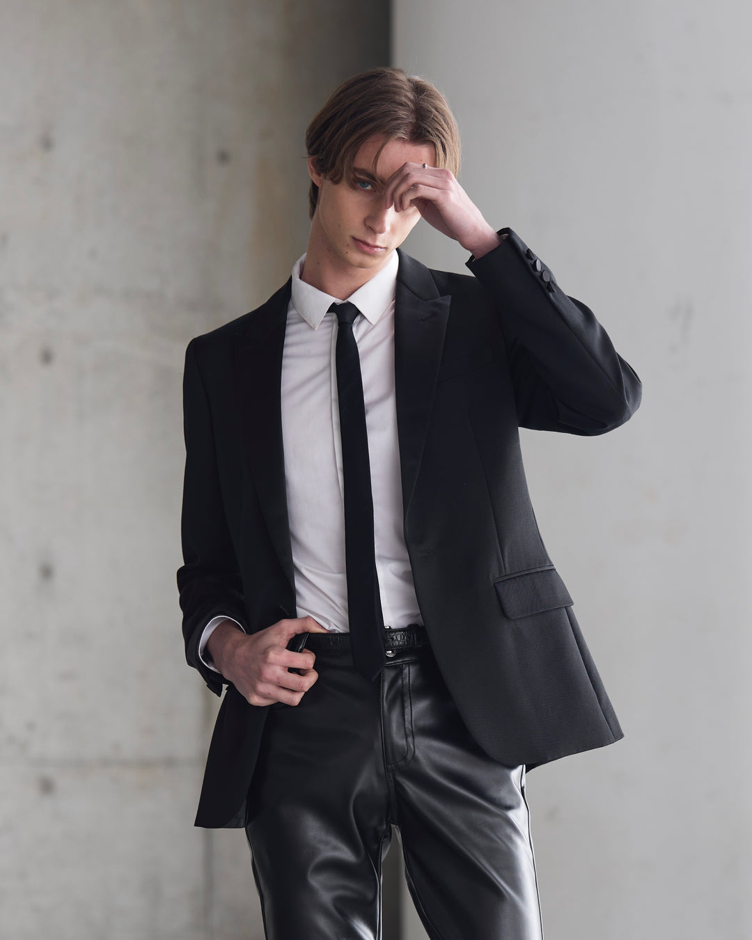 “Double Breasted Wool Jacket”