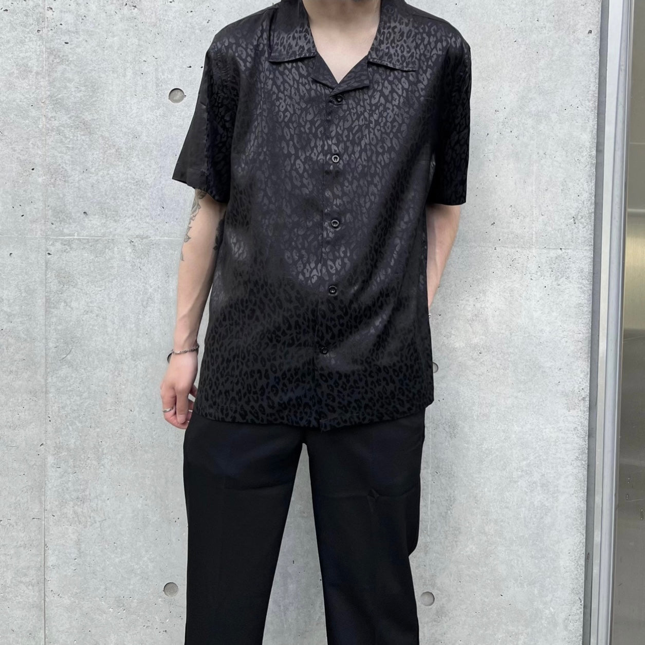 Leopard Short Sleeve Shirt Leopard Short Sleeve Shirt