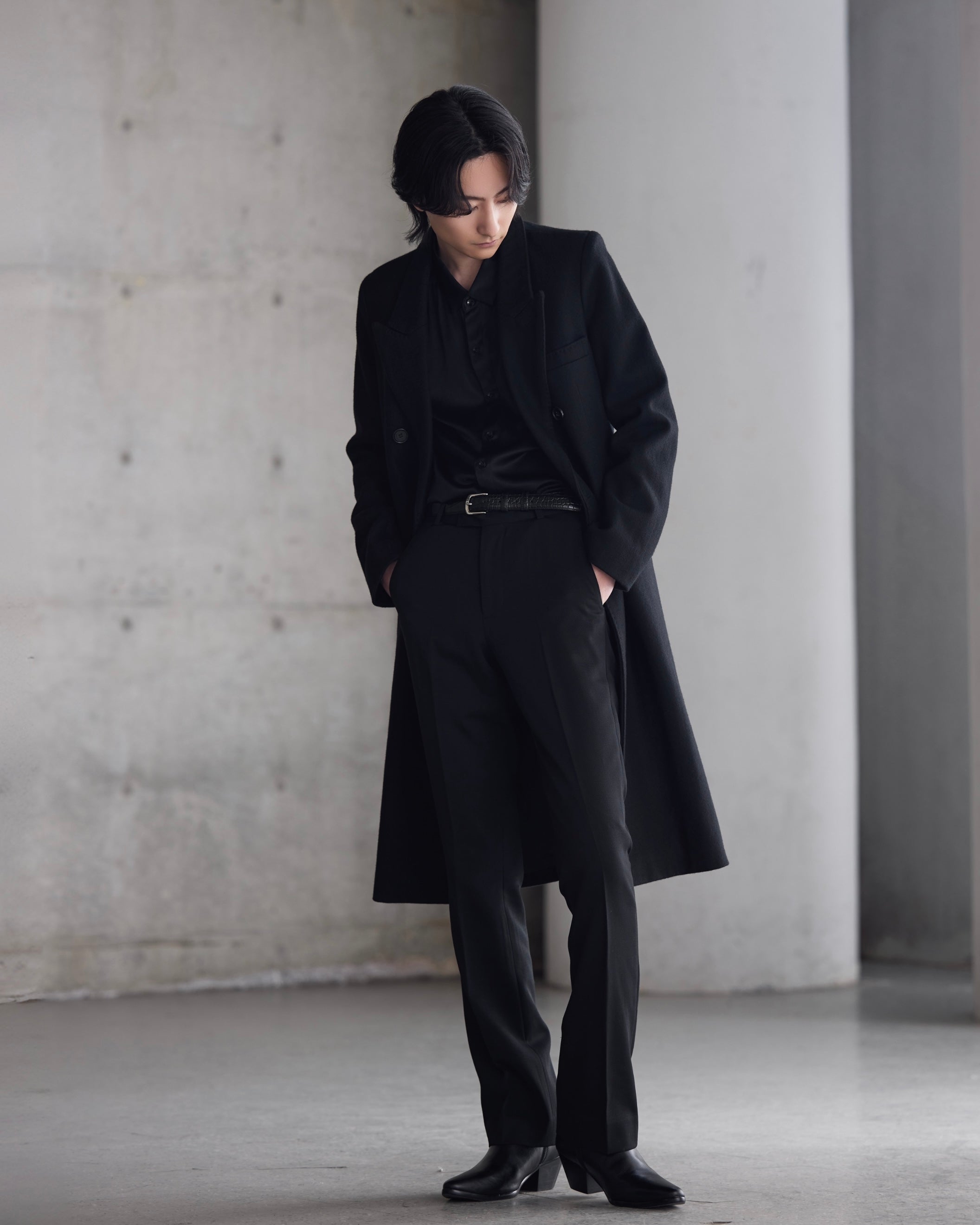 Double Breasted Wool Coat” – PANERO