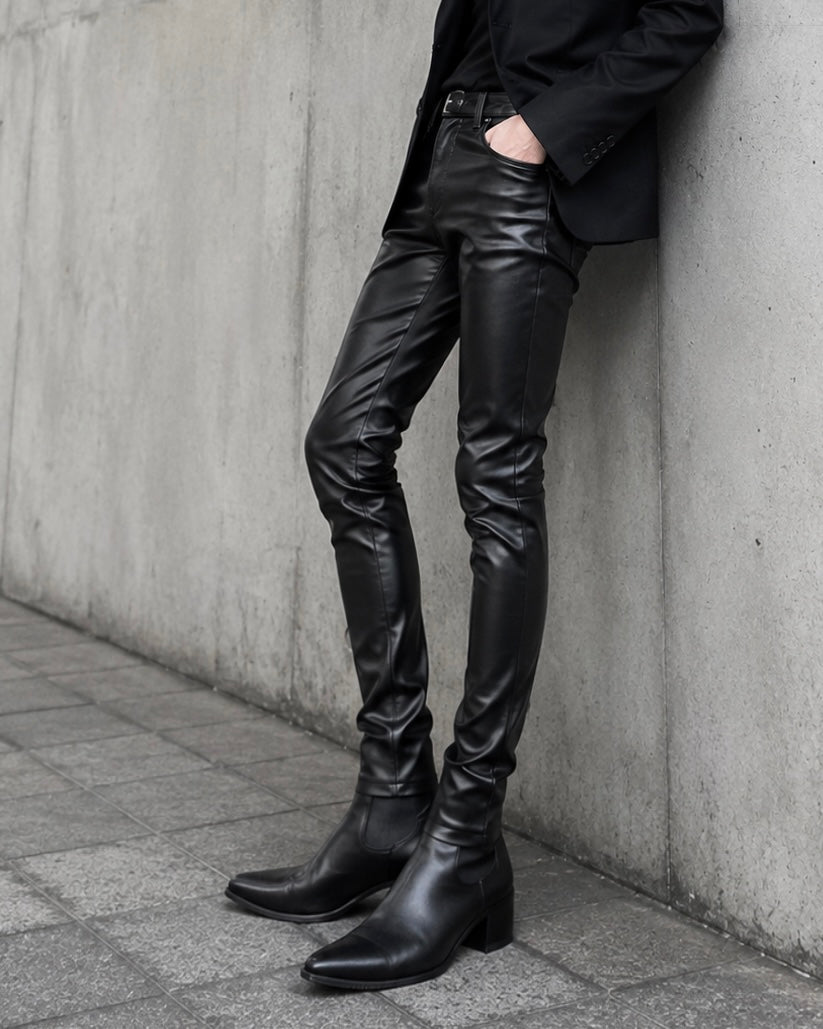 "Leather Skinny"