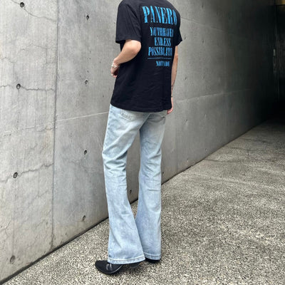 【即納】“Flare Jeans” Blue