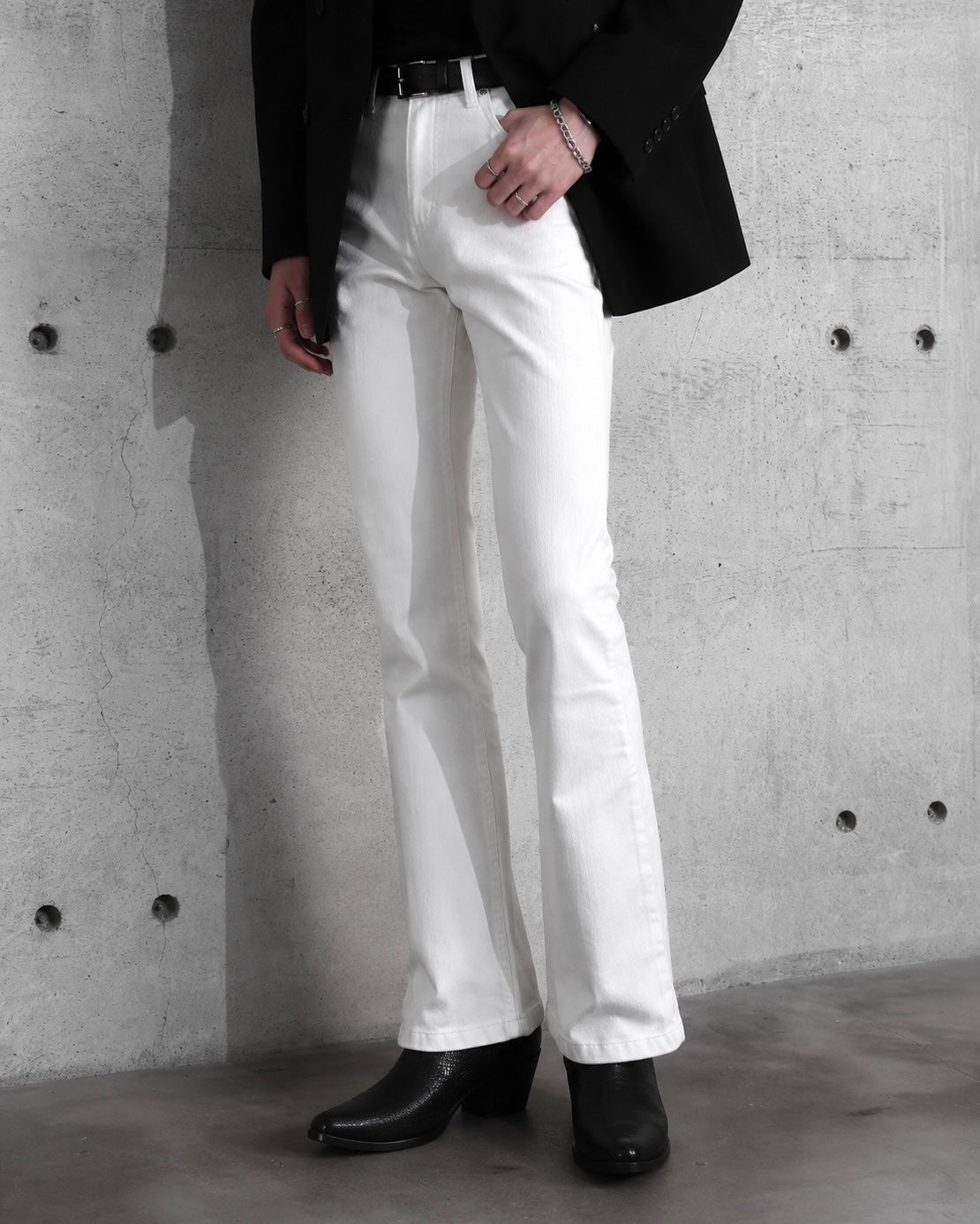 Flare Denim Pants