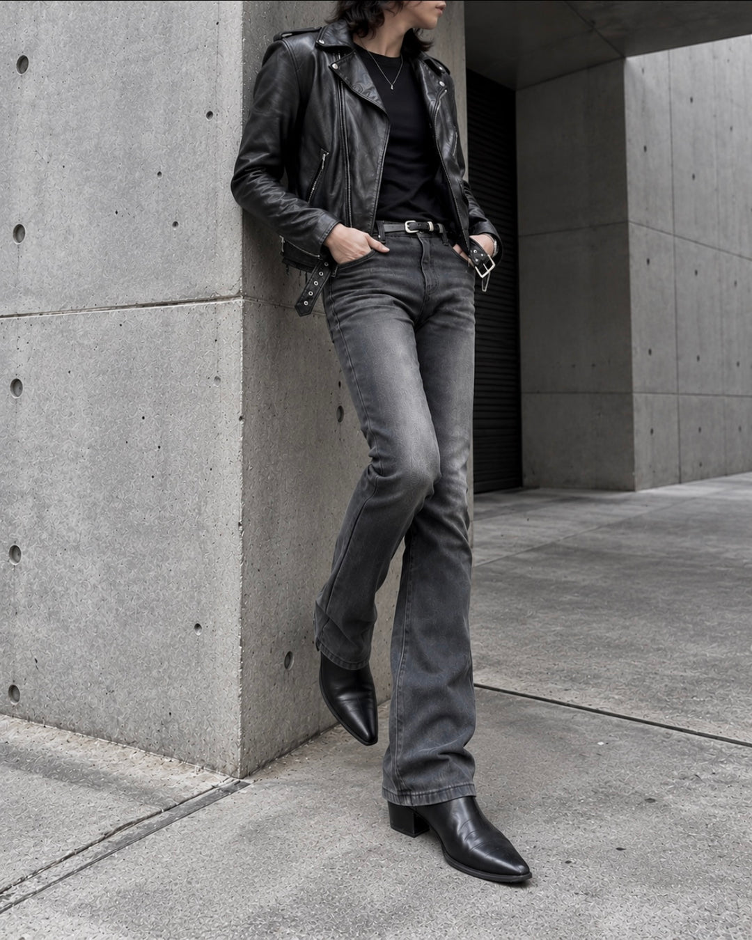 "Flare Jeans" Gray