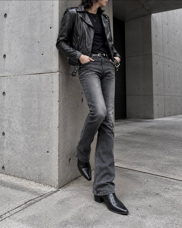 "Flare Jeans" Gray