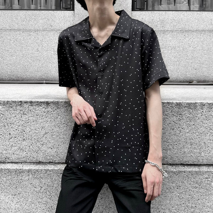 "Polkadot Short Sleeve Shirt"