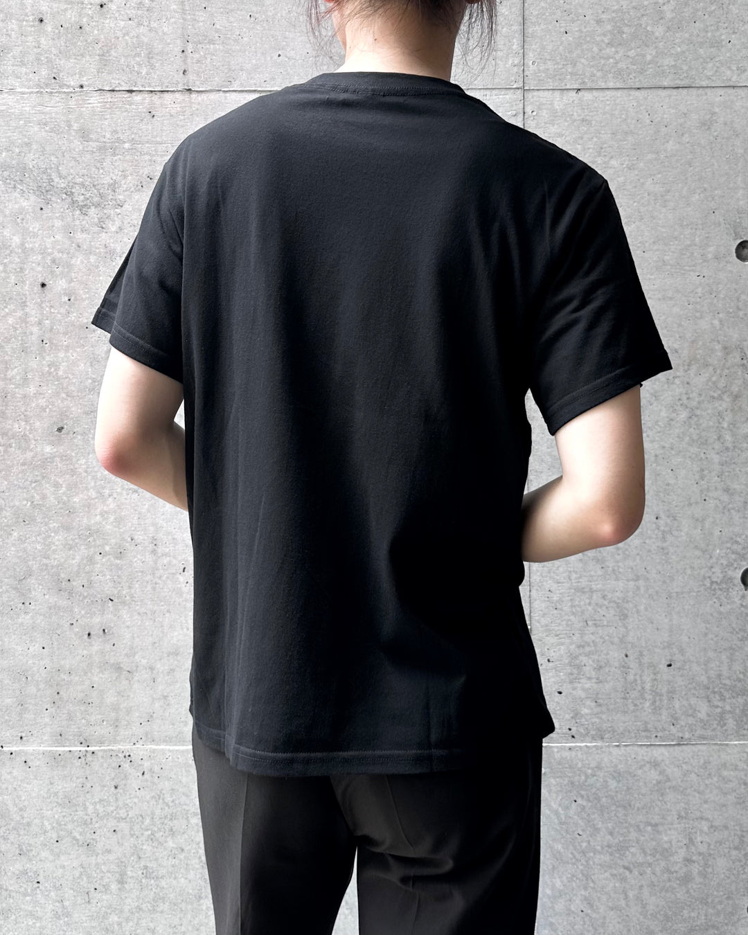 "Embroidery Logo T-shirt" (Bk/Gr/Wh)