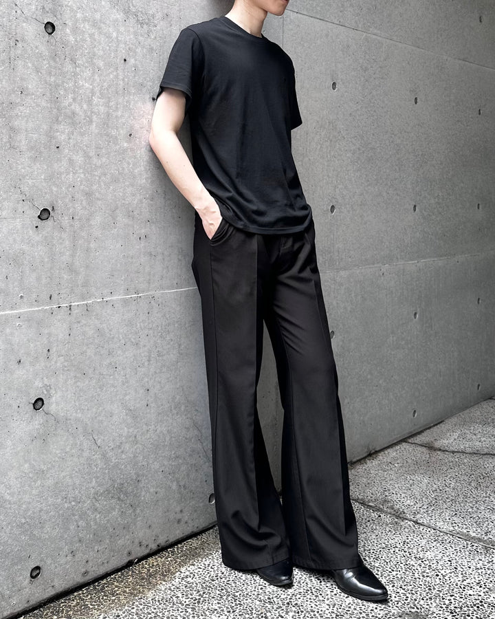 "Embroidery Logo T-shirt" (Bk/Gr/Wh)