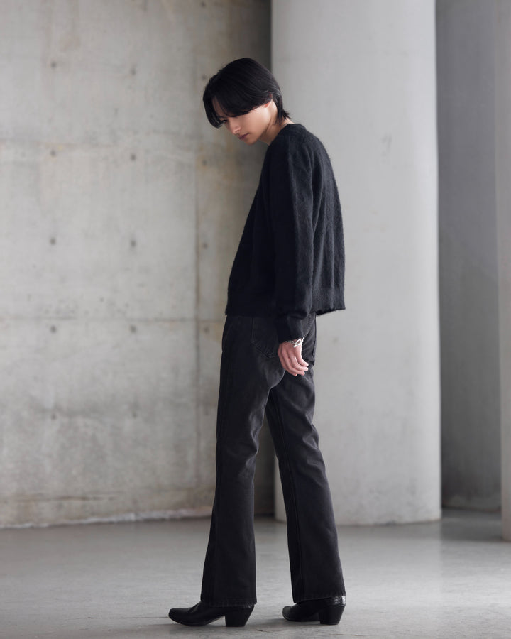 "Wool Mohair Cardigan"