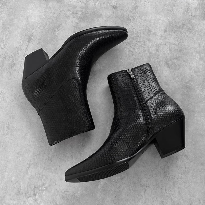 "Croco Classic" 60mm heel boots