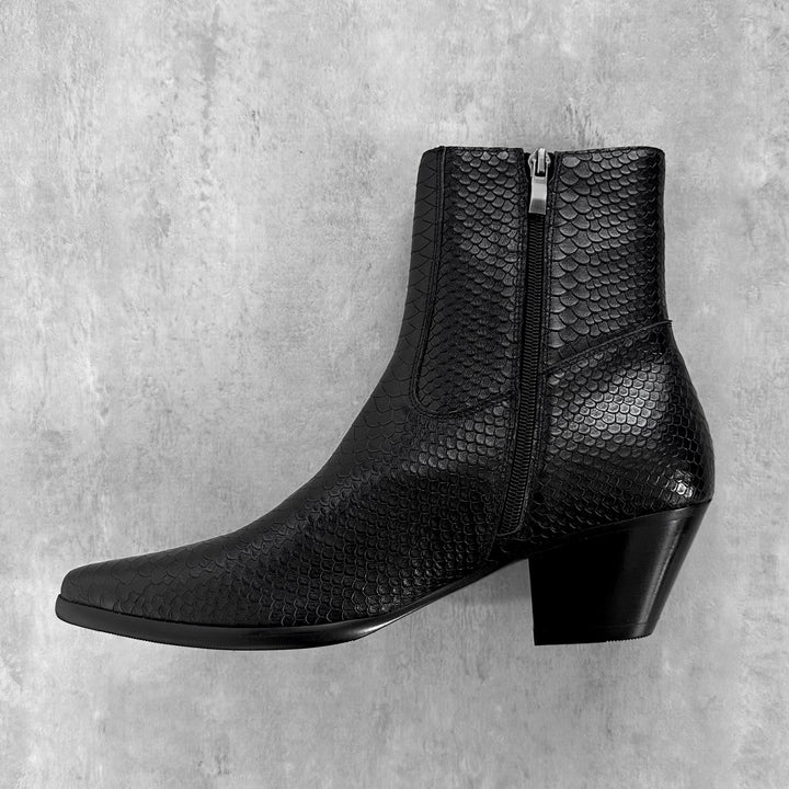 "Croco Classic" 60mm heel boots