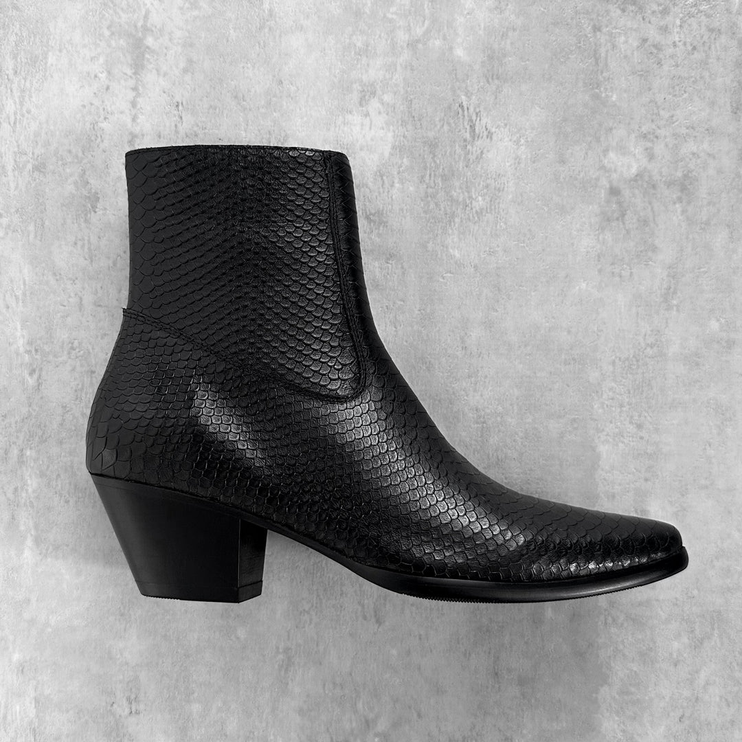 "Croco Classic" 60mm heel boots