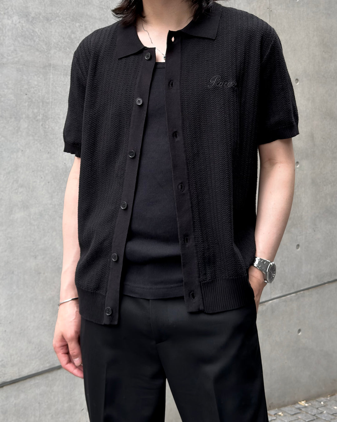 【6/20発売】"Mesh Short Sleeve Shirt"