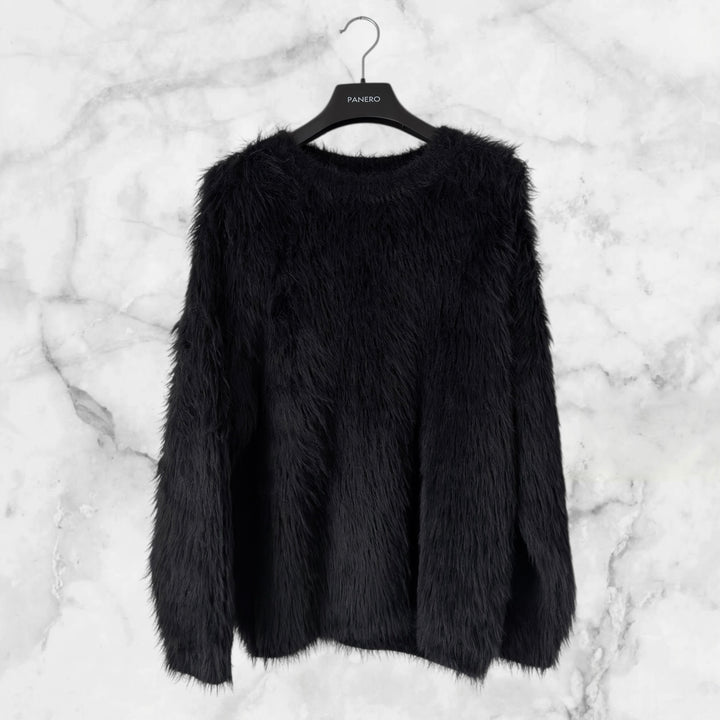 "Shaggy Fur Knit"