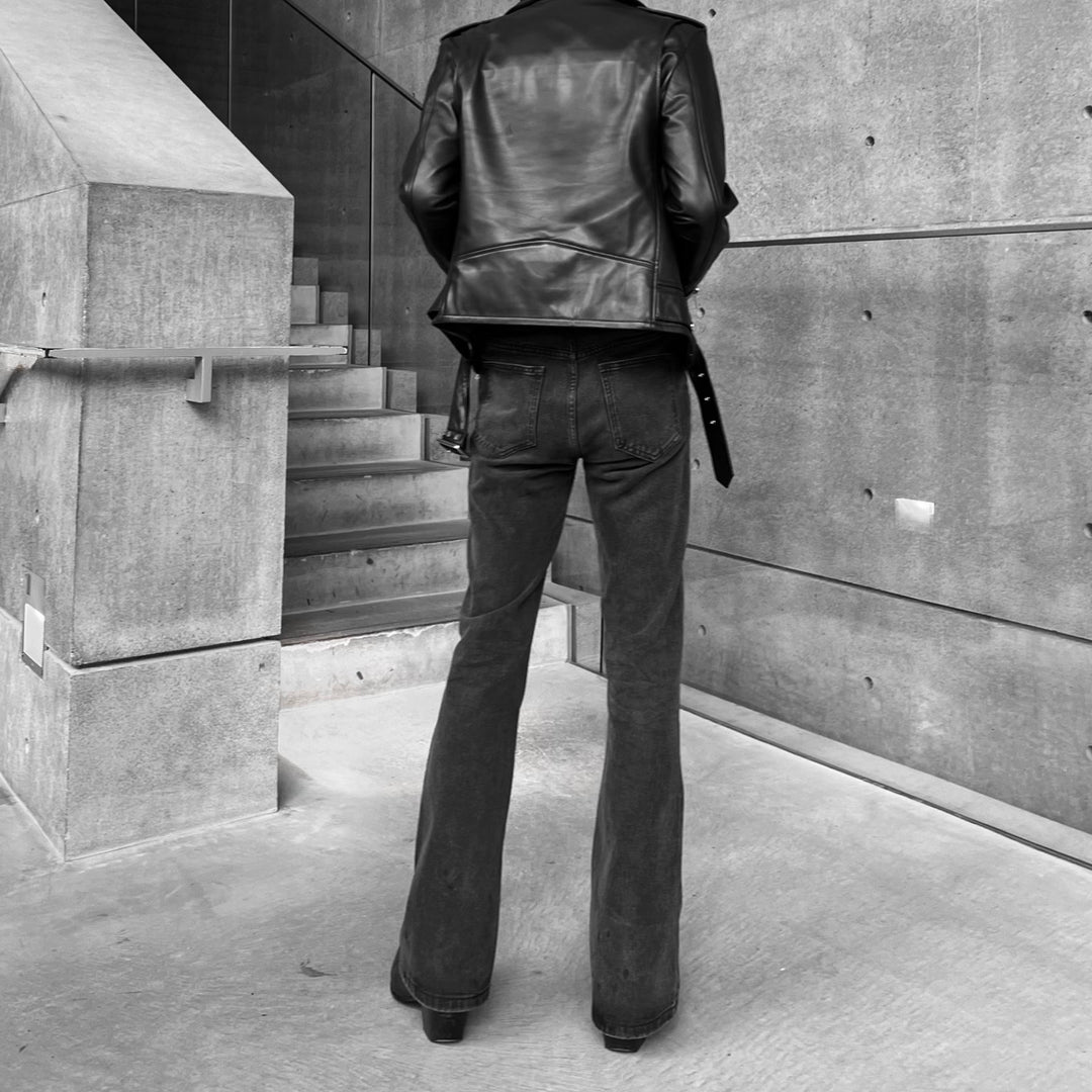 Flare Jeans” Gray – PANERO Flare Jeans” Gray – PANERO