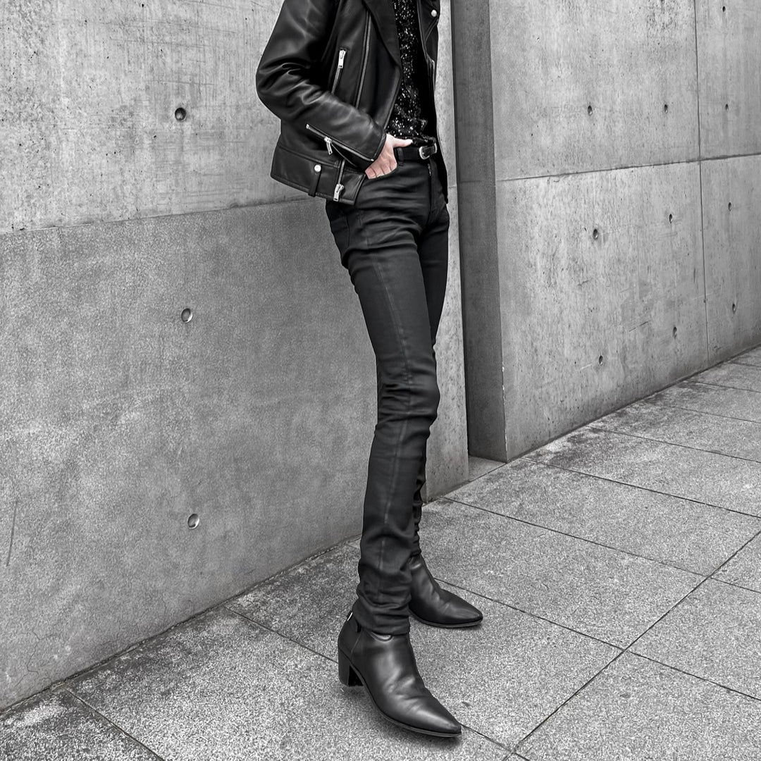 Coated Skinny Jeans – PANERO Coated Skinny Jeans – PANERO