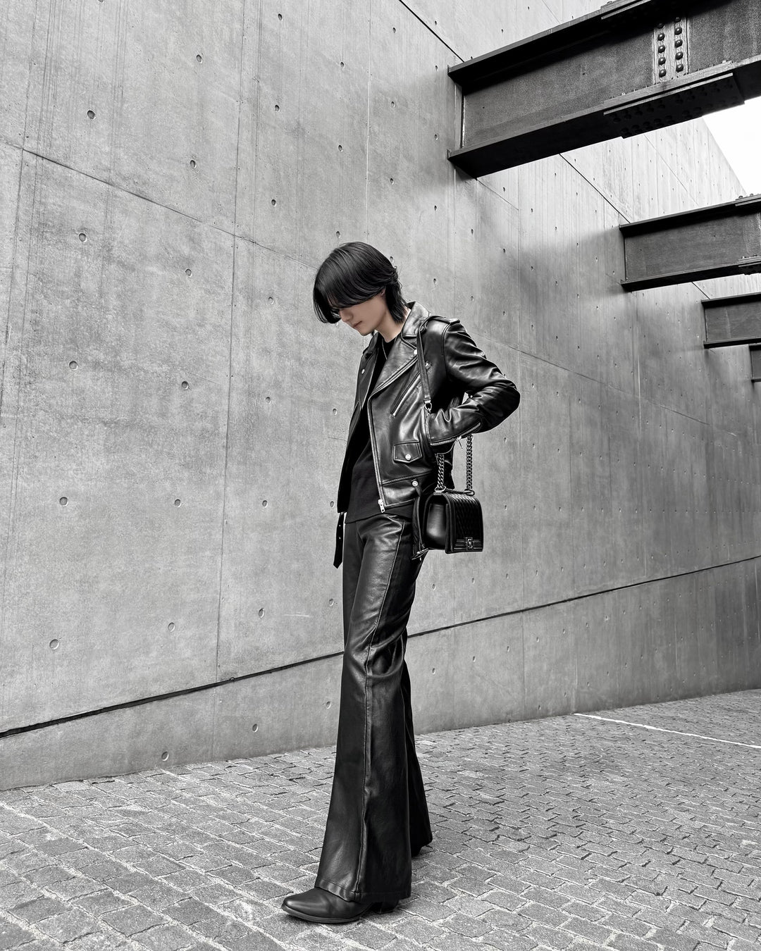 Leather Wide Flare” – PANERO Leather Wide Flare” – PANERO
