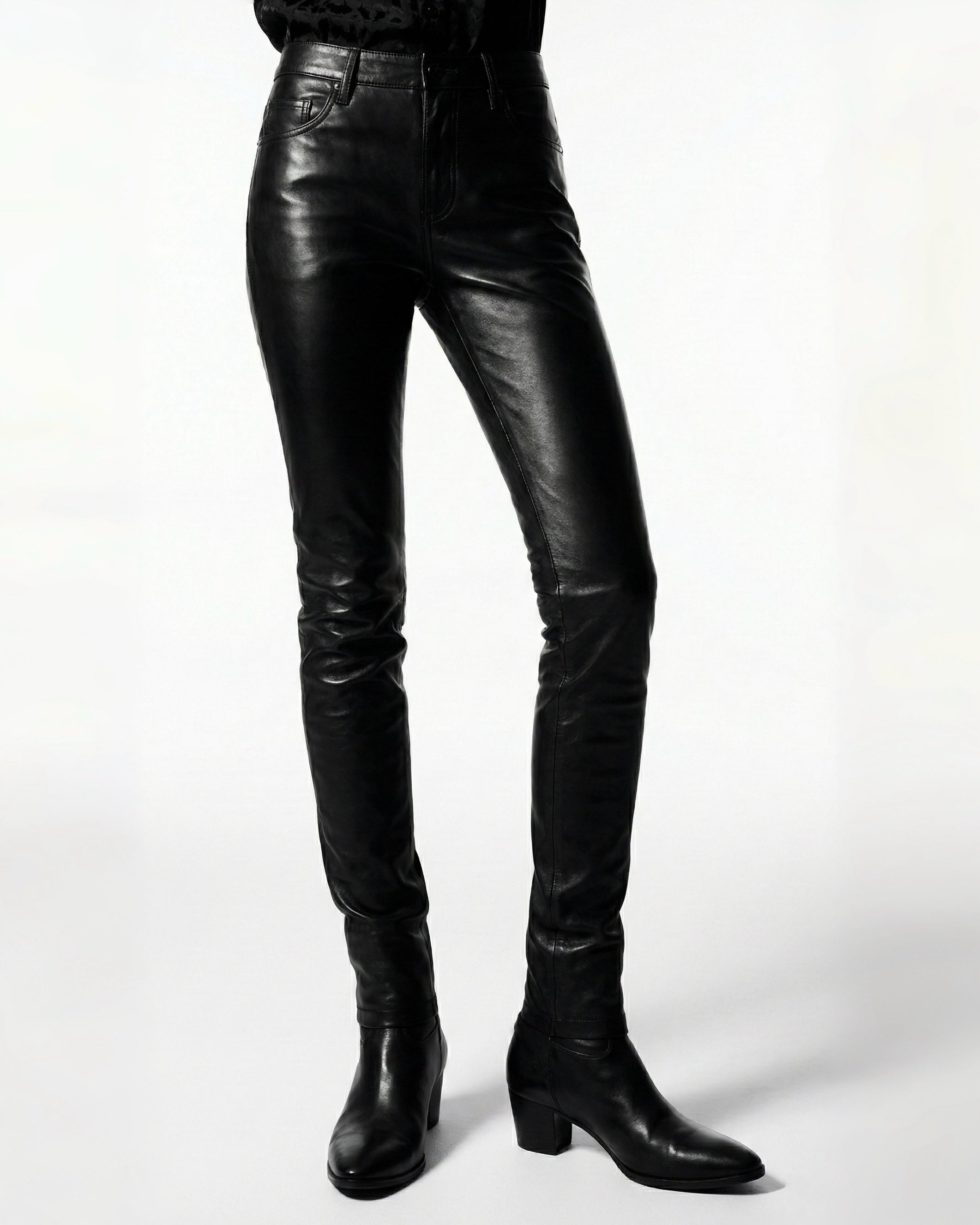 Leather Skinny