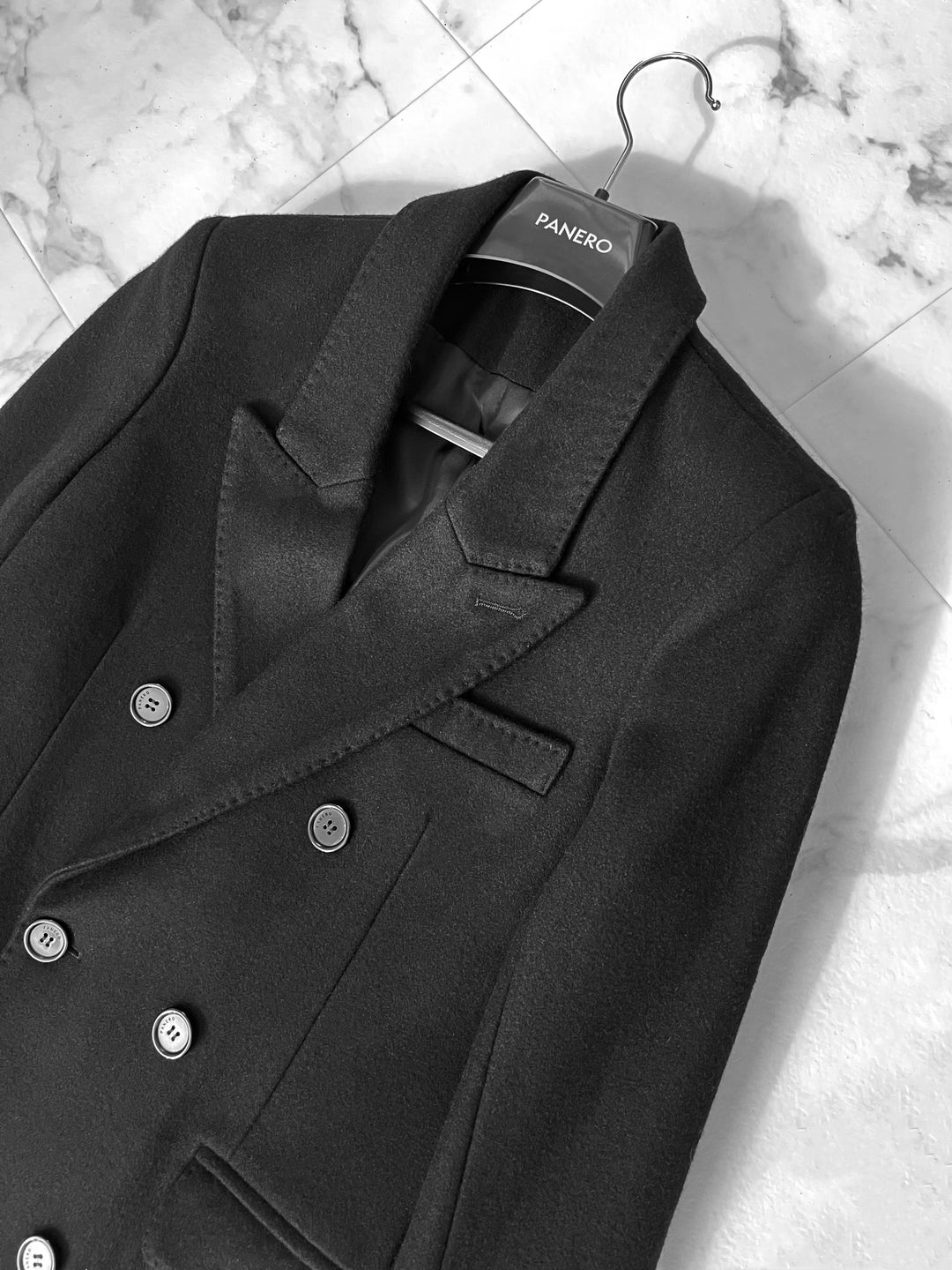 Double Breasted Wool Coat” – PANERO Double Breasted Wool Coat” – PANERO