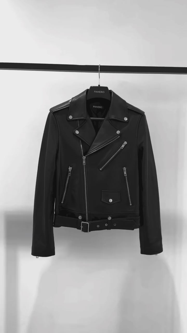 "Lamb Leather Riders Jacket"