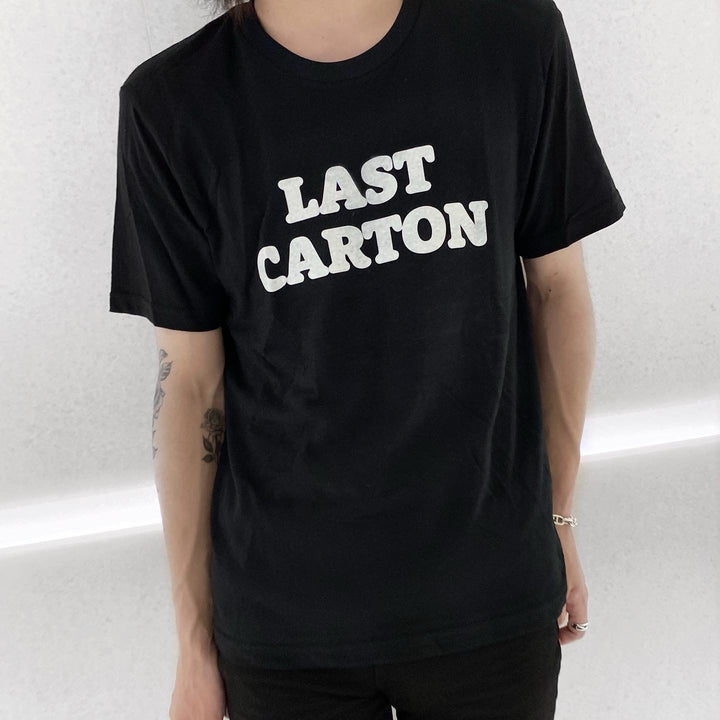 "Last Carton" T-shirt （Black）