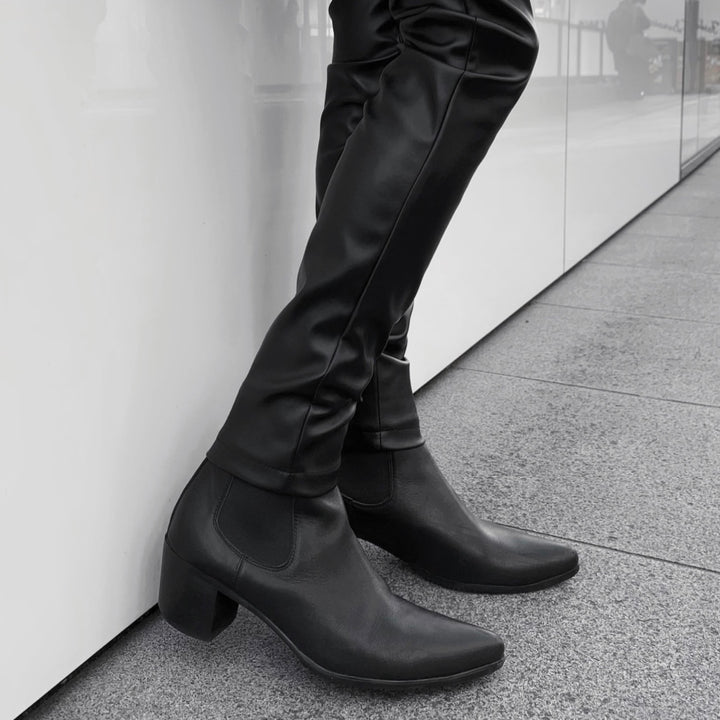 "SideGore" 60mm Heel Boots