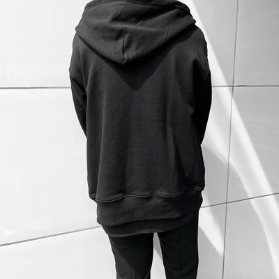 [Instant delivery] "Fraktur Full-zip hoodie" Full Zip Hoodie (Black)