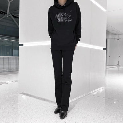 [Instant delivery]"Rose Noire"pullovers hoodie Rose Noire pullovers hoodie