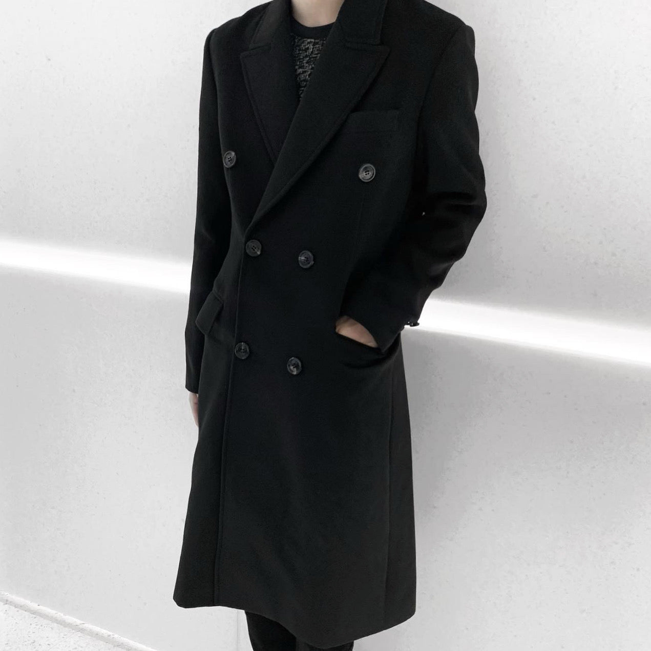 [Instant delivery]"Double Chester Wool Coat"Double Chester Wool Coat