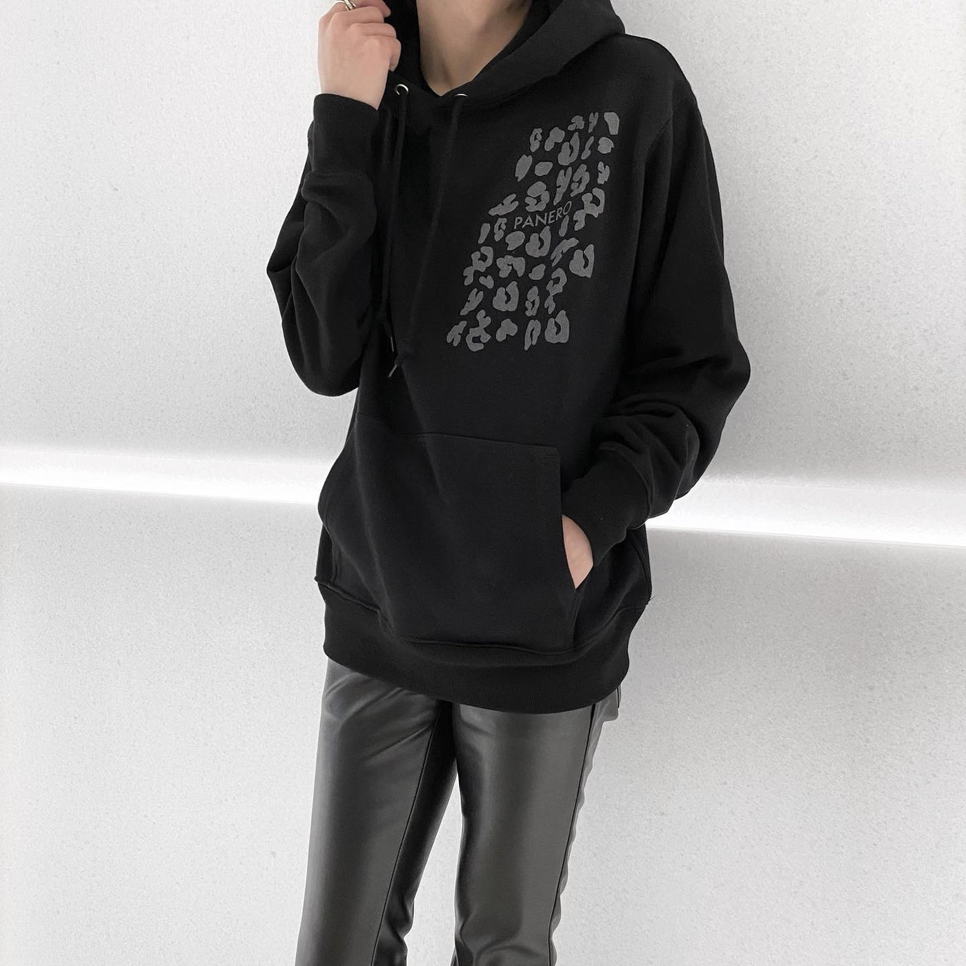 [Instant delivery]"Front Leopard"pullovers hoodie Front Leopard pullovers hoodie