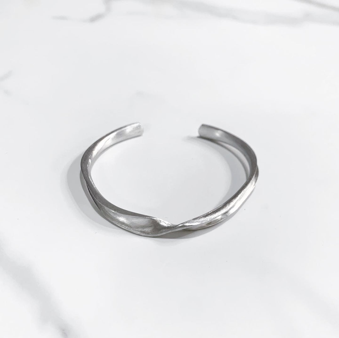“one twist” silver 925 bracelet