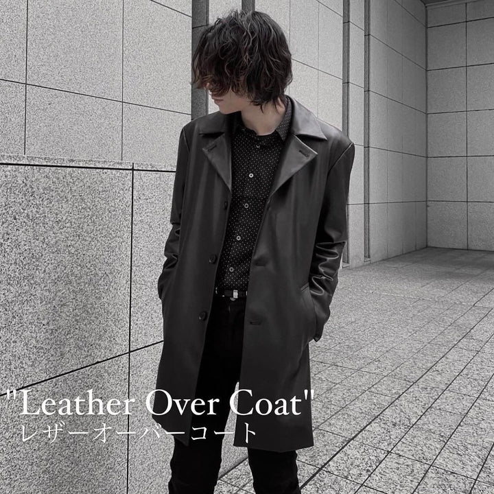 “Leather Over Coat”