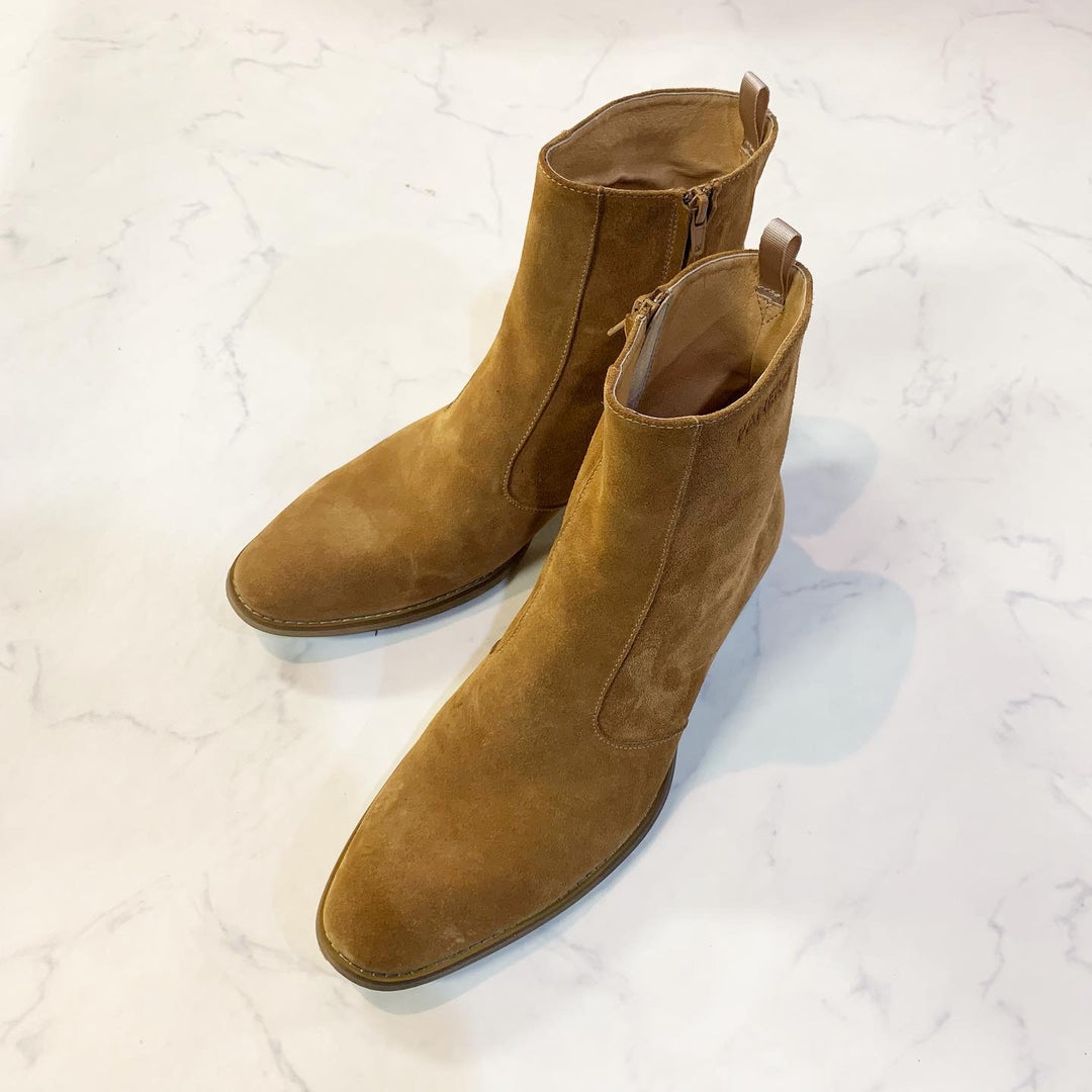 40mm heel boots “Suede”（brown）