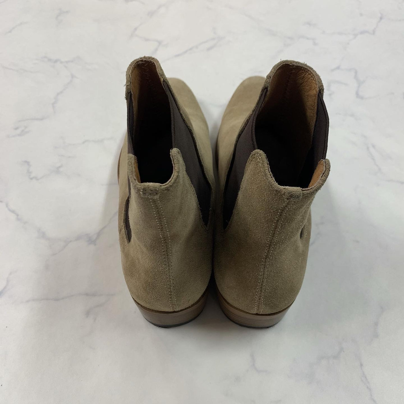 "Suede side gore boots"Suede side gore boots (beige)