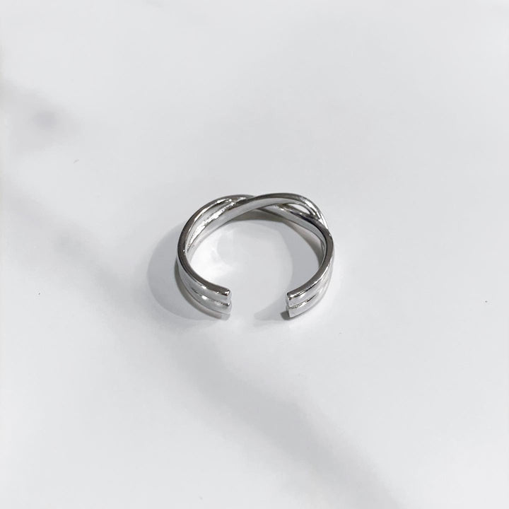 “ripple” silver 925 ring