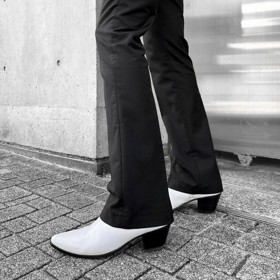 "Classic" 60mm heel boots WHITE
