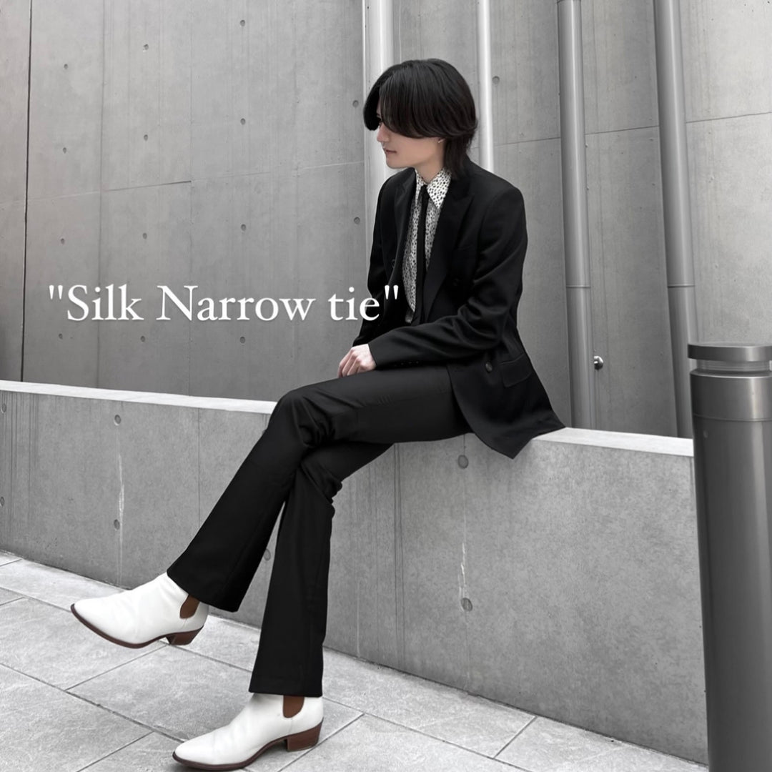 “Silk Narrow tie”