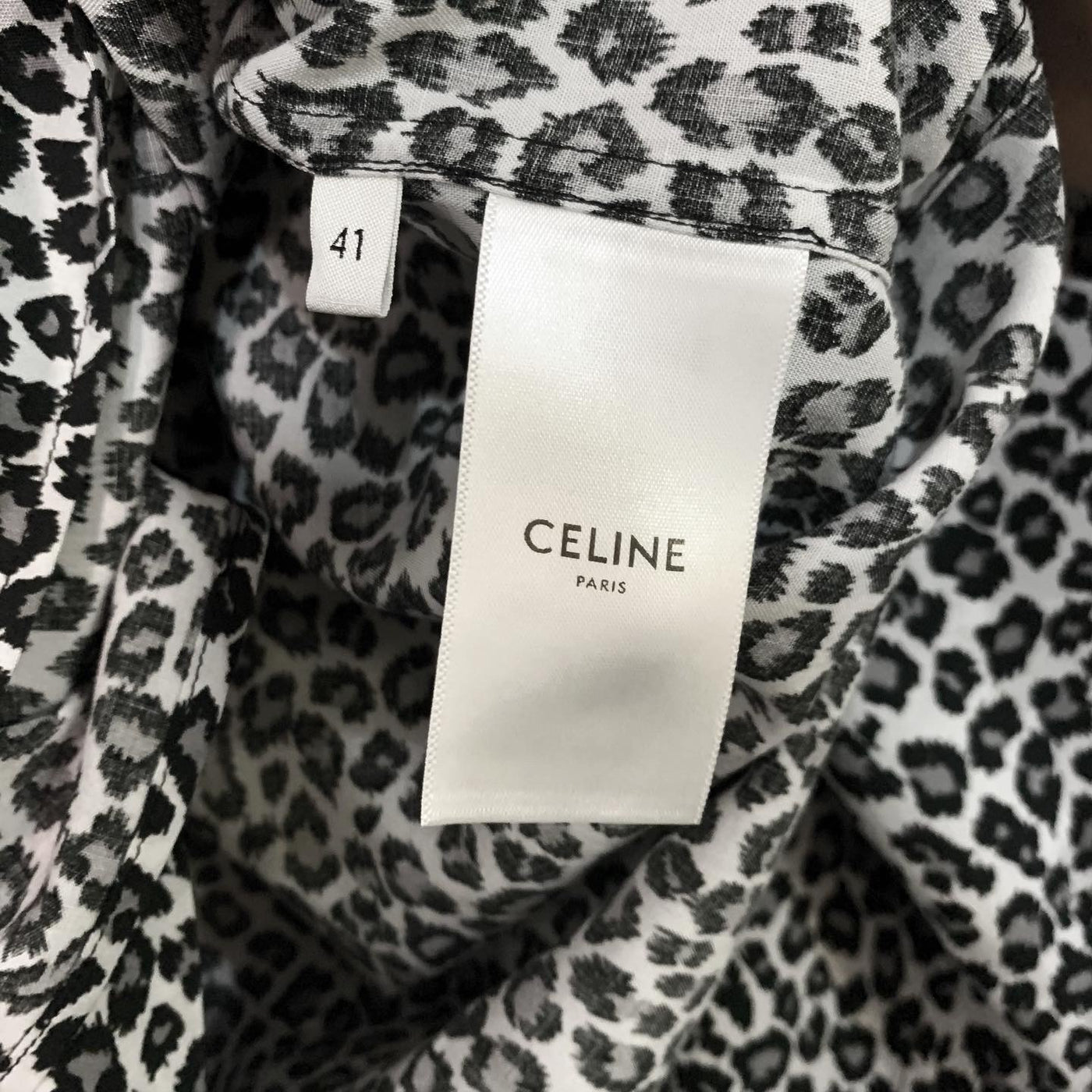 セリーヌ/CELINE 19AW レオパードシャツ 1 – PANERO