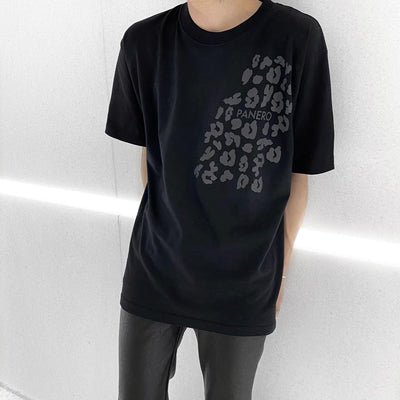 [Instant delivery]"Front Leopard"T-Shirt