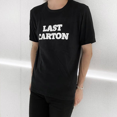 【即納】"Last Carton" T-shirt （ブラック）