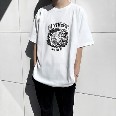 【即納】"Leopard college logo T-Shirt” (ホワイト)