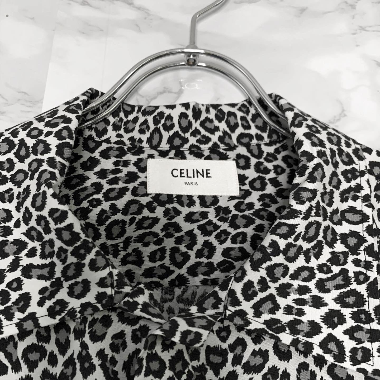 セリーヌ/CELINE 19AW レオパードシャツ 1 – PANERO