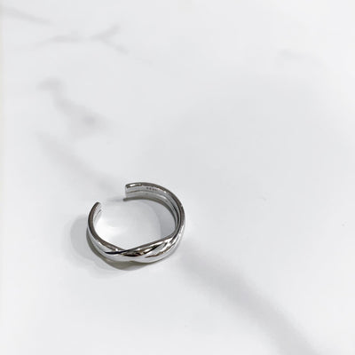 [Instant delivery] “ripple” silver 925 ring