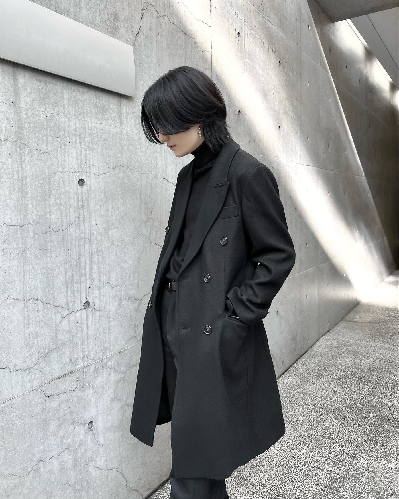 [Instant delivery]"Double Chester Wool Coat"Double Chester Wool Coat