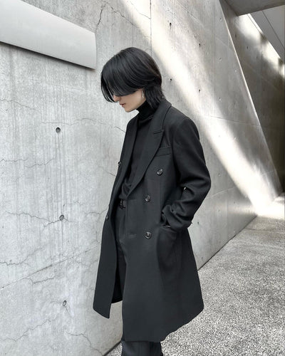 【即納】"Double Chester Wool Coat”