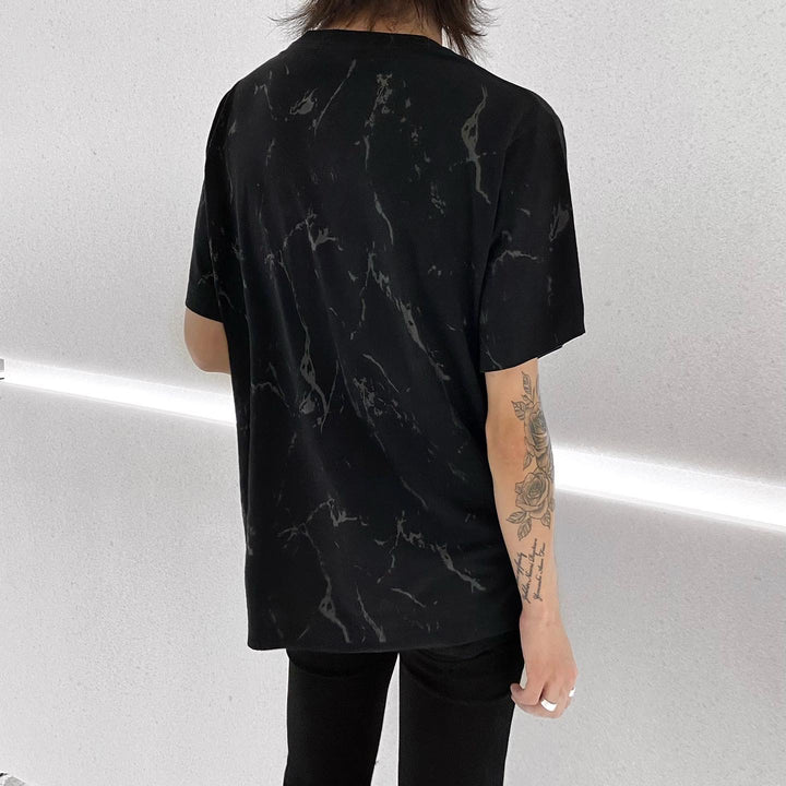 "Marble" T-Shirt (Black)