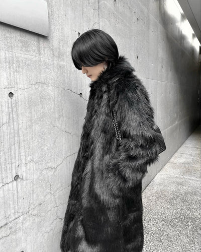 [Instant delivery]"Fur coat"Long fur coat
