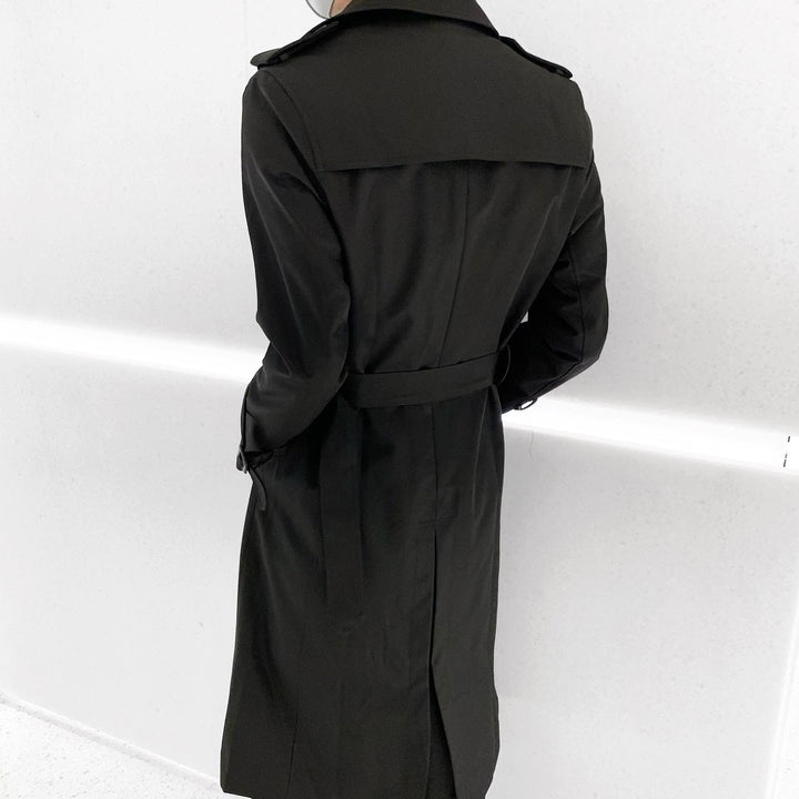 "트렌치 코트"(검은 색)