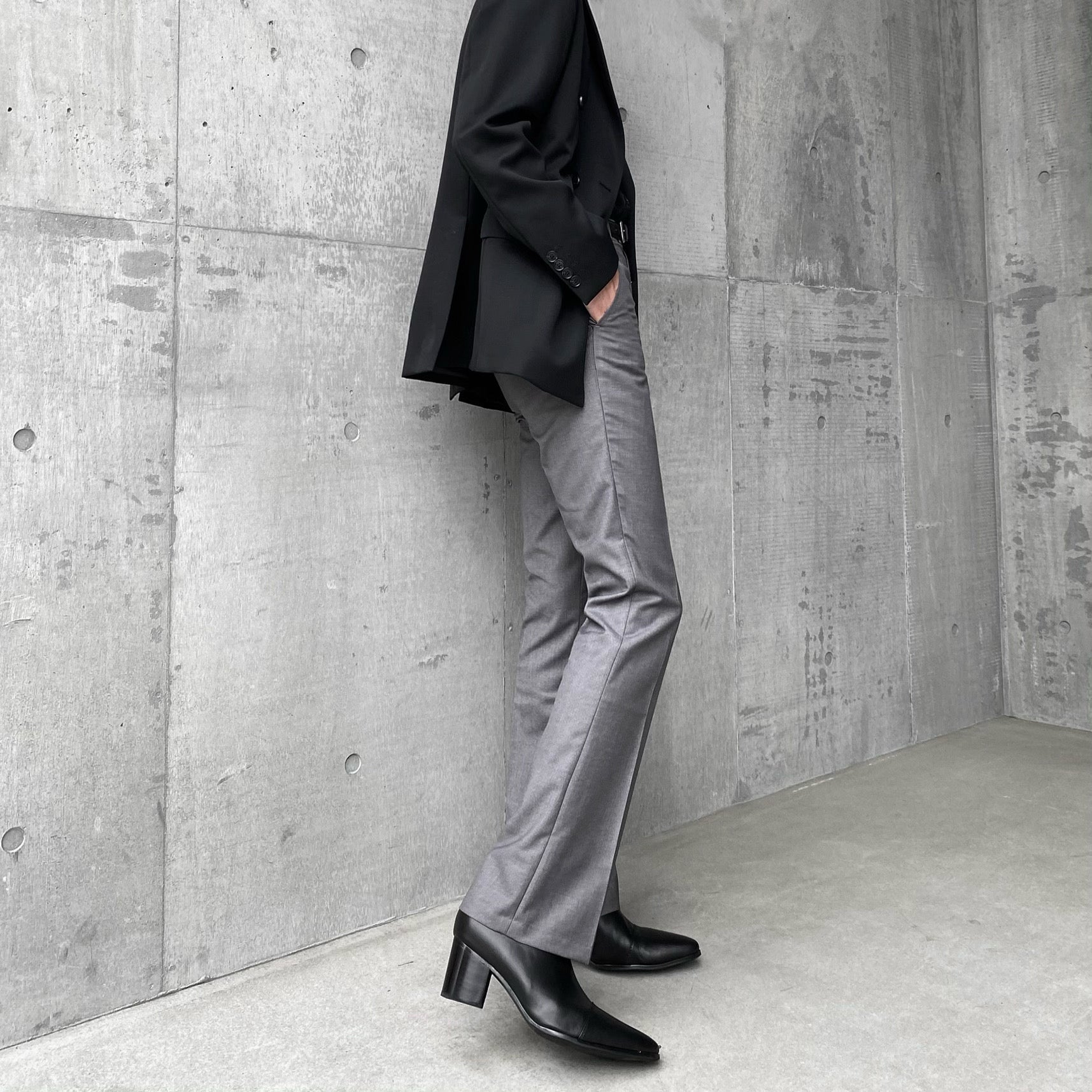 Flare Slacks”（Gray） – PANERO